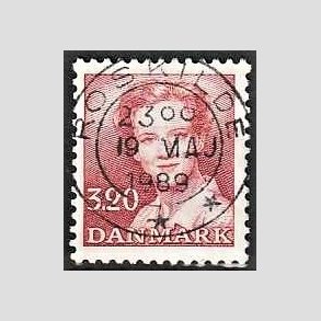 FRIMRKER DANMARK | 1989 - AFA 924 - Dronning Margrethe - 3,20 Kr. rd - Pragt Stemplet