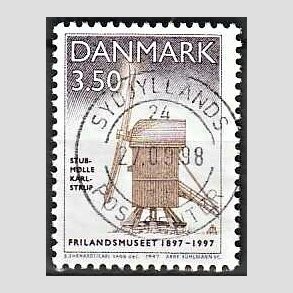 FRIM�RKER DANMARK | 1997 - AFA 1139 - Frilandsmuseet 100 �r - 3,50 Kr. flerfarvet - Lux Stemplet