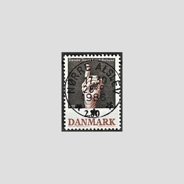 FRIMRKER DANMARK | 1985 - AFA 844 - Dves Landsforbund 50 r - 2,80 Kr. flerfarvet - Pragt Stemplet