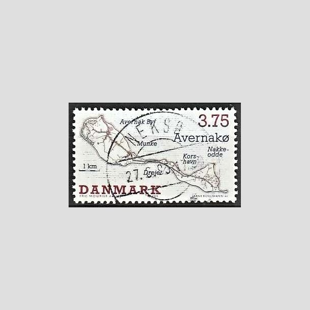 FRIMRKER DANMARK | 1995 - AFA 1086 - Dansk smer - 3,75 Kr. flerfarvet - Pragt Stemplet Neks