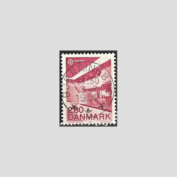 FRIMRKER DANMARK | 1987 - AFA 882 - Europamrker - 2,80 Kr. rd - Pragt Stemplet Bjerringbro