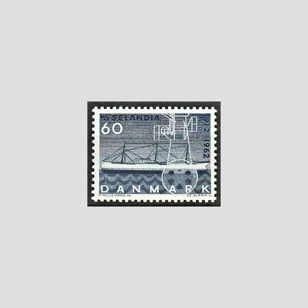 FRIMRKER DANMARK | 1962 - AFA 409F - Selandia - 60 re mrkbl flour - Postfrisk