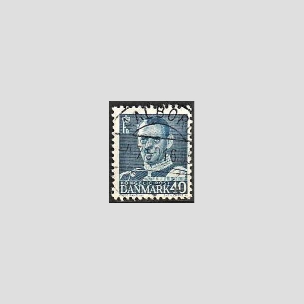 FRIMRKER DANMARK | 1948-50 - AFA 310 - Fr. IX 40 re bl - Lux Stemplet