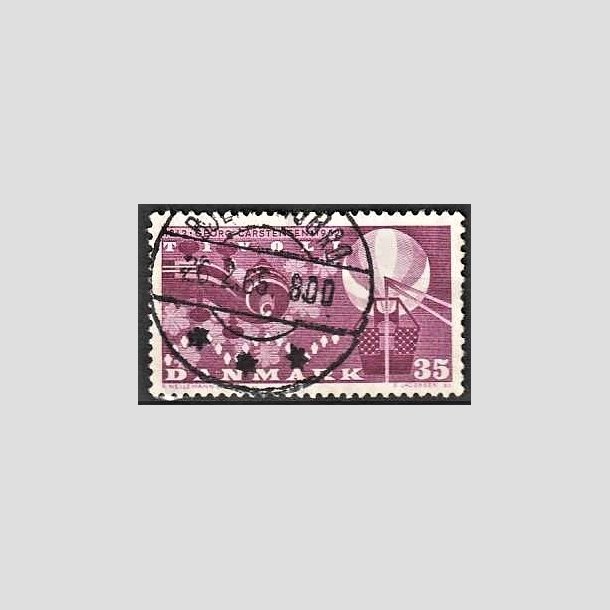 FRIMRKER DANMARK | 1962 - AFA 410F - Georg Carstensen Tivoli - 35 re rdviolet flour - Lux Stemplet