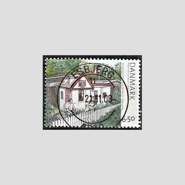 FRIMRKER DANMARK | 2008 - AFA 1549 - Kolonihaver - 6,50 Kr. flerfarvet - Pragt Stemplet