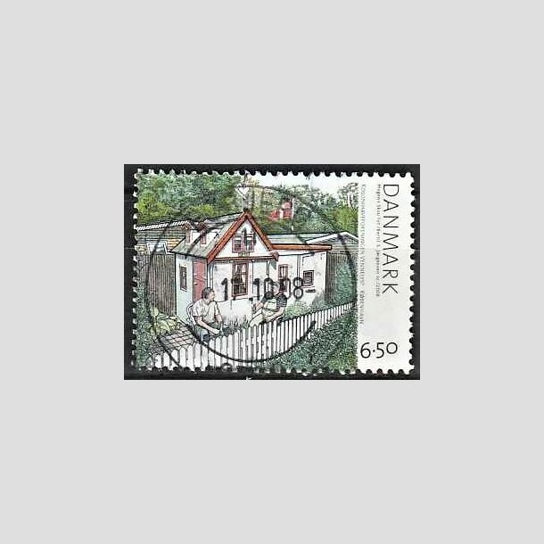 FRIMRKER DANMARK | 2008 - AFA 1549 - Kolonihaver - 6,50 Kr. flerfarvet - Pragt Stemplet