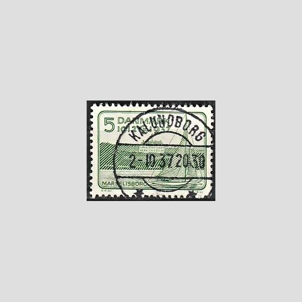 FRIMRKER DANMARK | 1937 - AFA 239 - Chr. X 25 re jubilum 5 re grn - Lux Stemplet 