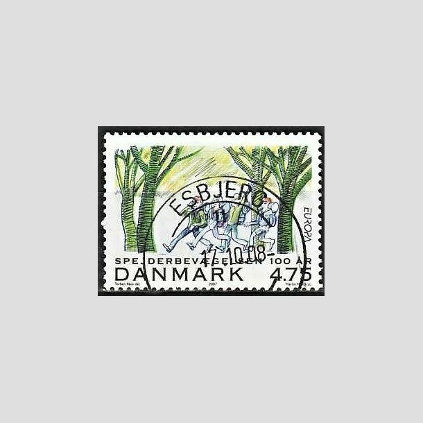 FRIMRKER DANMARK | 2007 - AFA 1510 - Spejderbevgelsen - 4,75 Kr. Marchtur - Pragt Stemplet