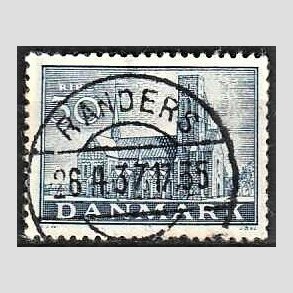 FRIM�RKER DANMARK | 1936 - AFA 233 - Reformationen 30 �re bl� - Lux Stemplet Randers