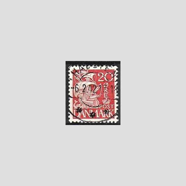 FRIMRKER DANMARK | 1940 - AFA 258 - Karavel 20 re rd Type II - Lux Stemplet 