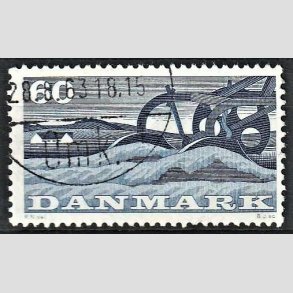 FRIMRKER DANMARK | 1960 - AFA 383 - Landbrugsmotiver - 60 re bl - Alm. god gennemsnitskvalitet - Stemplet (Photo eksempel)