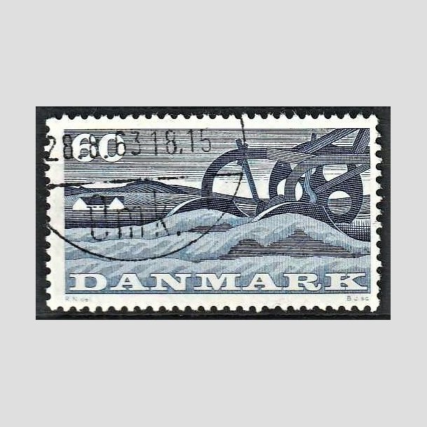 FRIMRKER DANMARK | 1960 - AFA 383 - Landbrugsmotiver - 60 re bl - Alm. god gennemsnitskvalitet - Stemplet (Photo eksempel)