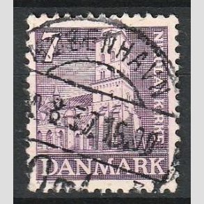 FRIM�RKER DANMARK | 1936 - AFA 230 - Reformationen 7 �re violet - Lux Stemplet
