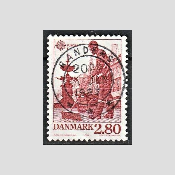 FRIMRKER DANMARK | 1986 - AFA 870 - Europamrker Natur- og milj - 2,80 Kr. rd - Pragt Stemplet