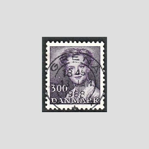 FRIMRKER DANMARK | 1983 - AFA 775 - Dronning Margrethe - 3,00 Kr. violet - Pragt Stemplet Gren