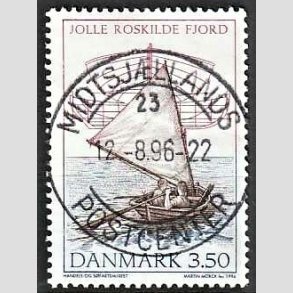 FRIM�RKER DANMARK | 1996 - AFA 1119 - Danske tr�joller - 3,50 Kr. flerfarvet - Pragt Stemplet
