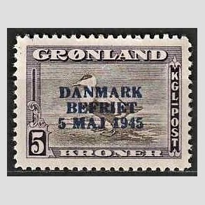 FRIMRKER GRNLAND | 1945 - AFA 25 - AMERIKANER UDGAVEN 