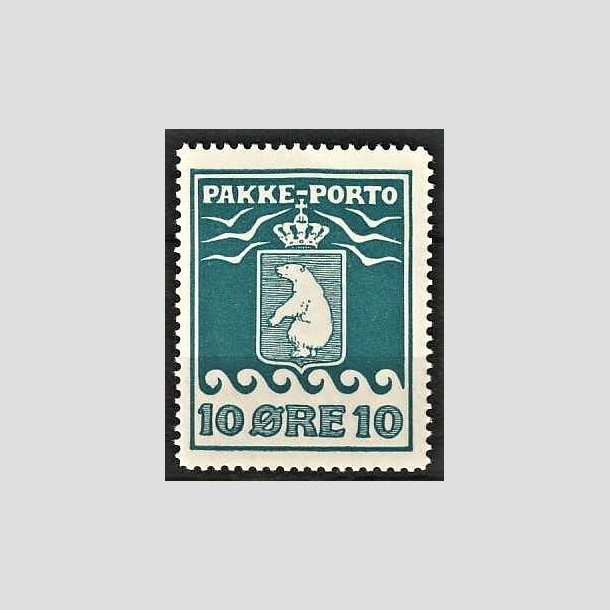 FRIMRKER GRNLAND | 1905 - AFA 3 - PAKKE-PORTO - 10 re bl - Ubrugt