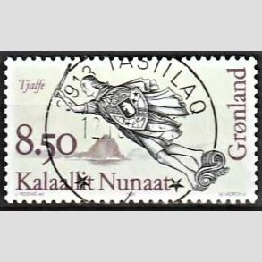 FRIMRKER GRNLAND | 1995 - AFA 280 - Gallionsfigurer - 8,50 kr. flerfavet - Lux stemplet