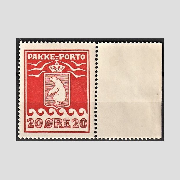 FRIMRKER GRNLAND | 1915 - AFA 9 - PAKKE-PORTO 20 re rd - Postfrisk