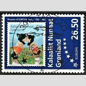 FRIM�RKER GR�NLAND | 2006 - AFA 462 - Europafrim�rker i 50 �r. - 26,50 kr. flerfarvet - Lux stemplet