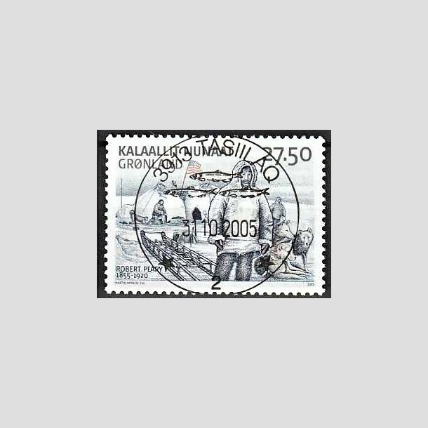 FRIMRKER GRNLAND | 2005 - AFA 453 - Ekspeditioner III. - 27,50 kr. flerfarvet - Lux stemplet