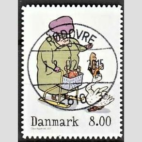 FRIM�RKER DANMARK | 2011 - AFA 1683a - Vintereventyr - 8,00 Kr. flerfarvet - Pragt Stemplet
