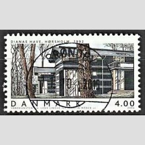 FRIM�RKER DANMARK | 2002 - AFA 1332 - Danske boliger I. - 4,00 Kr. Dianas Have - Pragt Stemplet
