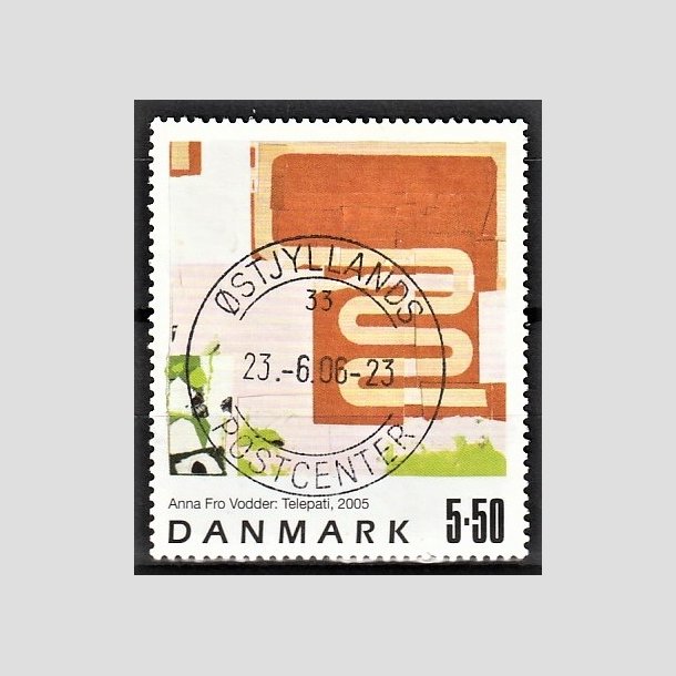 FRIMRKER DANMARK | 2005 - AFA 1439 - Frimrkekunst 8. - 5,50 Kr. Anna Fro Vodder - Pragt Stemplet