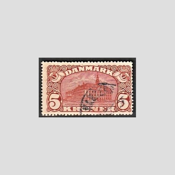 FRIMRKER DANMARK | 1915 - AFA 81 - 5 Kr. Posthus - Stemplet