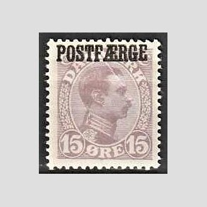 FRIMRKER DANMARK | 1919-20 - AFA 2a - 15 re matlilla Postfrge - Ubrugt