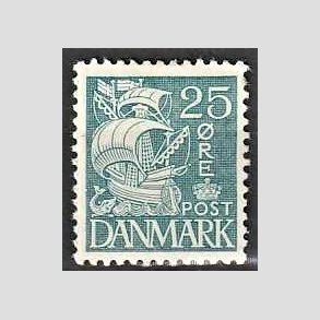 FRIMRKER DANMARK | 1933 - AFA 205 - Karavel 25 re bl Type I - Ubrugt