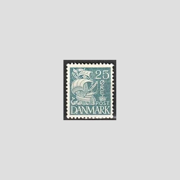 FRIMRKER DANMARK | 1933 - AFA 205 - Karavel 25 re bl Type I - Ubrugt