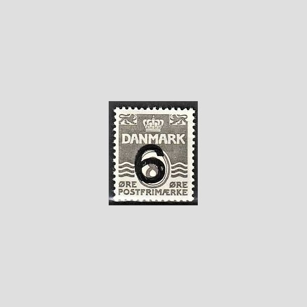 FRIMRKER DANMARK | 1940 - AFA 262a - 6/8 re type I (201) gr Provisorier - Postfrisk