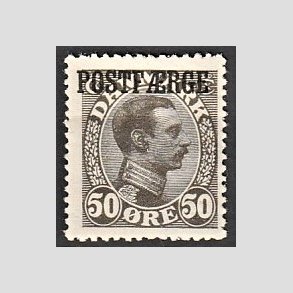 FRIMRKER DANMARK | 1922-26 - AFA 7 - 50 re olivgr Postfrge - Ubrugt