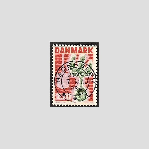 FRIMRKER DANMARK | 1984 - AFA 796 - Plant et tr - 2,70 Kr. rd/grn - Pragt Stemplet Haderslev