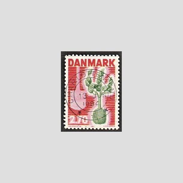 FRIMRKER DANMARK | 1984 - AFA 796 - Plant et tr - 2,70 Kr. rd/grn - Pragt Stemplet