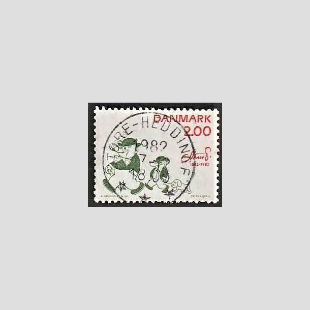 FRIMRKER DANMARK | 1982 - AFA 762 - Storm P. - 2,00 Kr. rd/grn - Pragt Stemplet