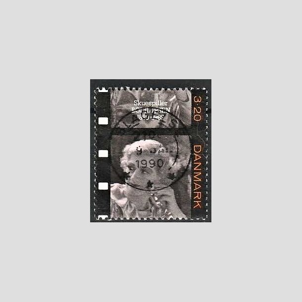 FRIMRKER DANMARK | 1989 - AFA 947 - Dansk film - 3,20 Kr. flerfarvet - Pragt Stemplet