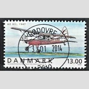 FRIM�RKER DANMARK | 2006 - AFA 1481 - Ellehammer - 13,00 Kr. flerfarvet - Pragt Stemplet