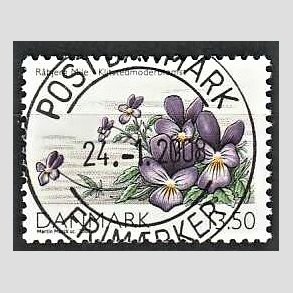 FRIM�RKER DANMARK | 2007 - AFA 1515 - Danmarks natur I - 13,50 Kr. flerfarvet - Pragt Stemplet