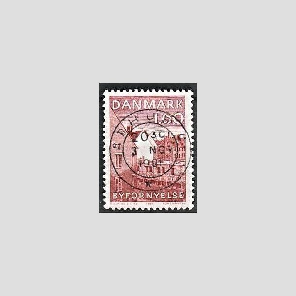 FRIMRKER DANMARK | 1981 - AFA 735 - Byfornyelse - 1,60 Kr. rd - Pragt Stemplet rhus C