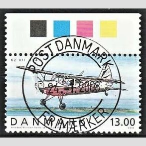 FRIM�RKER DANMARK | 2006 - AFA 1481 - Ellehammer - 13,00 Kr. flerfarvet - Pragt Stemplet