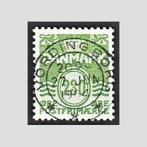 FRIM�RKER DANMARK | 1984 - AFA 789 - B�lgelinie - 230 �re lysgr�n - Pragt Stemplet