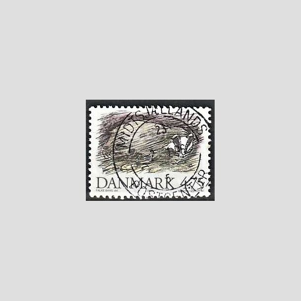 FRIMRKER DANMARK | 1994 - AFA 1077 - Truede danske dyr - 4,75 Kr. Grvling - Pragt Stemplet