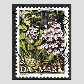 FRIMRKER DANMARK | 1990 - AFA 972 - Dansk flora - 3,75 Kr. flerfarvet - Pragt Stemplet