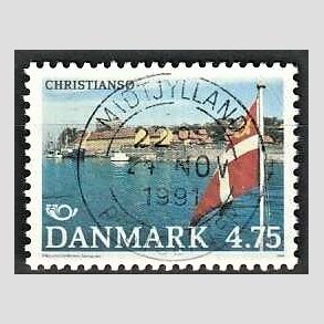 FRIM�RKER DANMARK | 1991 - AFA 994 - Turistm�l - 4,75 Kr. flerfarvet - Pragt Stemplet