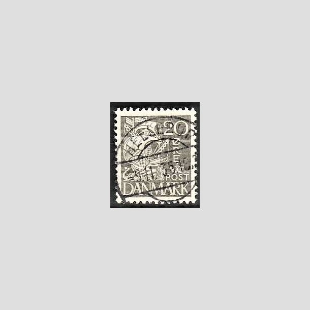 FRIMRKER DANMARK | 1933 - AFA 204 - Karavel 20 re gr Type I - Lux Stemplet Hellerup