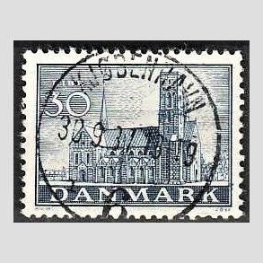 FRIM�RKER DANMARK | 1936 - AFA 233 - Reformationen 30 �re bl� - Lux Stemplet Kj�benhavn