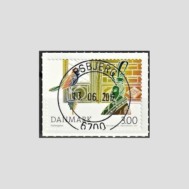FRIMRKER DANMARK | 2012 - AFA 1711 - H.C. Andersens eventyr - 3,00 Kr. flerfarvet - Pragt Stemplet
